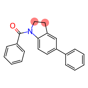 1-BENZOYL-2,3-DIHYDRO-5-PHENYL-1H-INDOLE