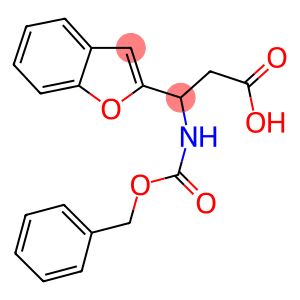 3-BENZOFURAN-2-YL-3-BENZYLOXYCARBONYLAMINO-PROPIONIC ACID