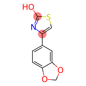 4-BENZO[1,3]DIOXOL-5-YL-THIAZOL-2-OL