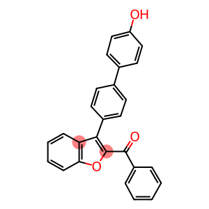 2-BENZOYL-3-(4'-HYDROXY) BIPHENYL BENZOFURAN