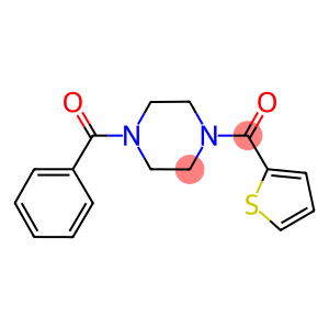 (4-BENZOYLPIPERAZINO)(2-THIENYL)METHANONE