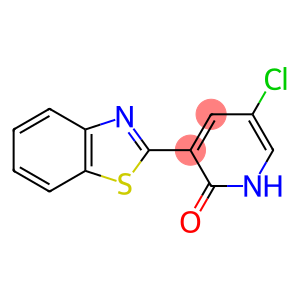 3-(1,3-benzothiazol-2-yl)-5-chloro-2(1H)-pyridinone