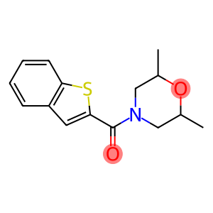 benzo[b]thiophen-2-yl(2,6-dimethylmorpholino)methanone