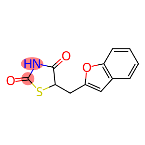 5-(1-benzofuran-2-ylmethyl)-1,3-thiazolane-2,4-dione