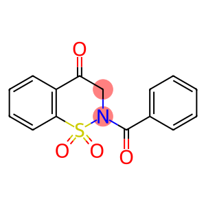 2-BENZOYL-2,3-DIHYDRO-4H-1,2-BENZOTHIAZIN-4-ONE 1,1-DIOXIDE