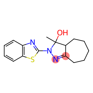 2-(1,3-BENZOTHIAZOL-2-YL)-3-METHYL-2,3,3A,4,5,6,7,8-OCTAHYDROCYCLOHEPTA[C]PYRAZOL-3-OL