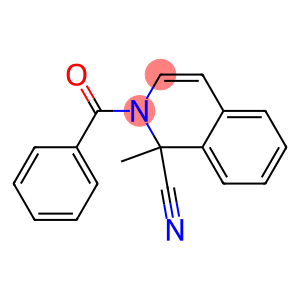 2-Benzoyl-1-methyl-1,2-dihydro-isoquinoline-1-carbonitrile