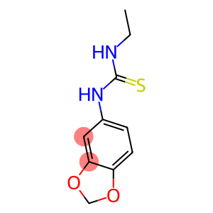 1-BENZO[1,3]DIOXOL-5-YL-3-ETHYL-THIOUREA