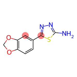 5-BENZO[1,3]DIOXOL-5-YL-[1,3,4]THIADIAZOL-2-YLAMINE