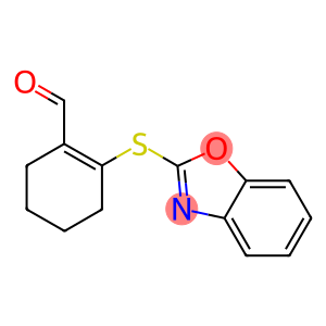 2-(BENZOOXAZOL-2-YLSULFANYL)-CYCLOHEX-1-ENECARBALDEHYDE