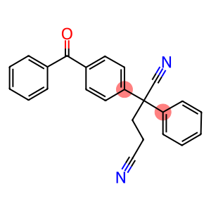 2-(4-BENZOYLPHENYL)-2-PHENYLPENTANEDINITRILE