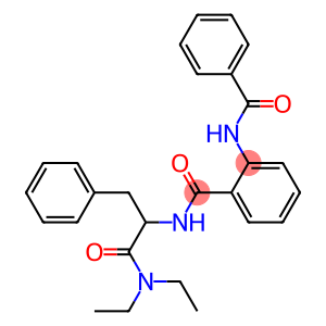 2-(BENZOYLAMINO)-N-[1-BENZYL-2-(DIETHYLAMINO)-2-OXOETHYL]BENZAMIDE