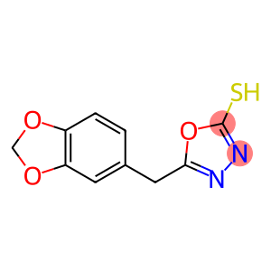5-(1,3-BENZODIOXOL-5-YLMETHYL)-1,3,4-OXADIAZOLE-2-THIOL