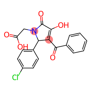 [3-BENZOYL-2-(4-CHLOROPHENYL)-4-HYDROXY-5-OXO-2,5-DIHYDRO-1H-PYRROL-1-YL]ACETIC ACID