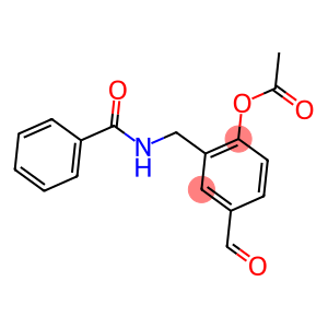 2-[(BENZOYLAMINO)METHYL]-4-FORMYLPHENYL ACETATE