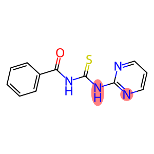 1-BENZOYL-3-(2'-PYRIMIDINYL)THIOUREA