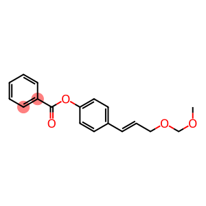 BENZOIC ACID TRANS-4-(3-METHOXYMETHOXY-PROPENYL)-PHENYL ESTER