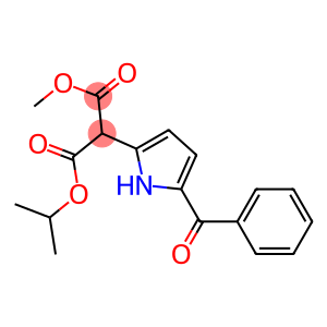 2-(5-BENZOYL-1H-PYRROL-2-YL)-MALONIC ACID ISOPROPYL ESTER METHYL ESTER