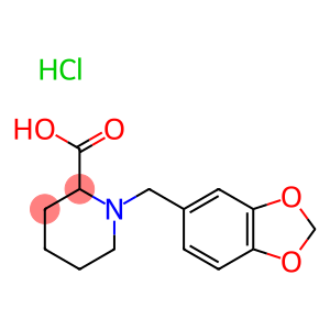 1-BENZO[1,3]DIOXOL-5-YLMETHYL-PIPERIDINE-2-CARBOXYLIC ACID HYDROCHLORIDE