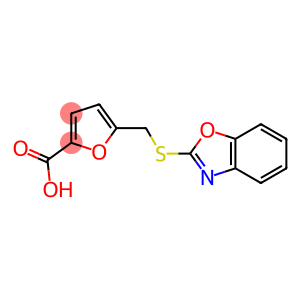 5-[(1,3-benzoxazol-2-ylthio)methyl]-2-furoic acid