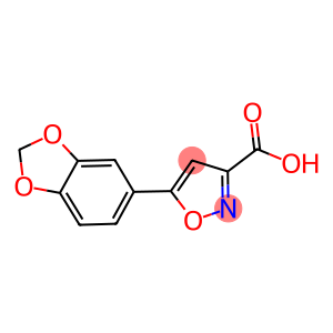 5-(1,3-benzodioxol-5-yl)isoxazole-3-carboxylic acid