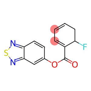 2,1,3-BENZOTHIADIAZOL-5-YL 6-FLUOROCYCLOHEXA-1,3-DIENE-1-CARBOXYLATE