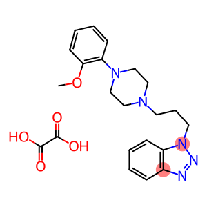 4-[3-(BENZOTRIAZOL-1-YL)PROPYL]-1-(2-METHOXYPHENYL)PIPERAZINE OXALATE