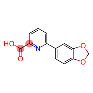 6-(1,3-BENZODIOXOL-5-YL)PYRIDINE-2-CARBOXYLIC ACID