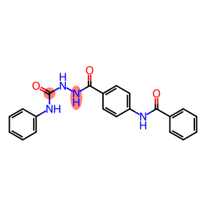 2-[4-(benzoylamino)benzoyl]-N-phenyl-1-hydrazinecarboxamide