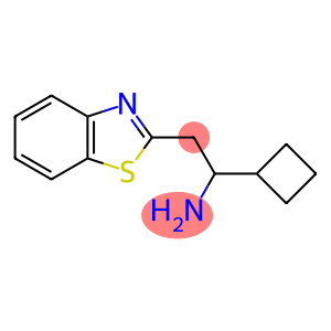 2-(1,3-benzothiazol-2-yl)-1-cyclobutylethan-1-amine