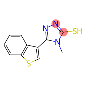 5-(1-BENZOTHIEN-3-YL)-4-METHYL-4H-1,2,4-TRIAZOLE-3-THIOL