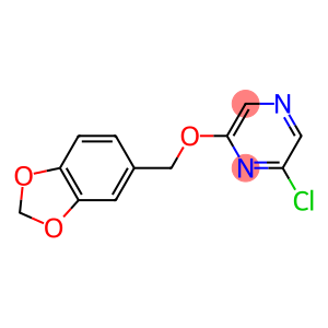 2-(1,3-benzodioxol-5-ylmethoxy)-6-chloropyrazine