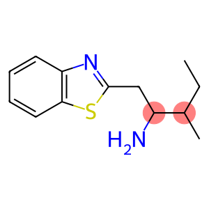 1-(1,3-benzothiazol-2-yl)-3-methylpentan-2-amine