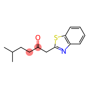 1-(1,3-benzothiazol-2-yl)-5-methylhexan-2-one