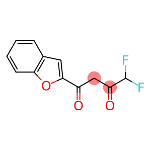 1-(1-benzofuran-2-yl)-4,4-difluorobutane-1,3-dione