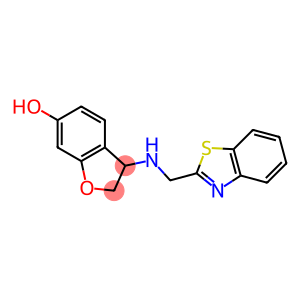 3-[(1,3-benzothiazol-2-ylmethyl)amino]-2,3-dihydro-1-benzofuran-6-ol