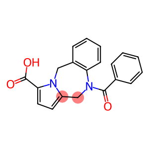 10-Benzoyl-10,11-dihydro-5H-benzo[e]pyrrolo[1,2-a][1,4]diazepine-3-carboxylic acid