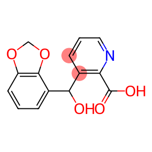 3-((benzo[d][1,3]dioxol-7-yl)(hydroxy)Methyl)pyridine-2-carboxylic acid