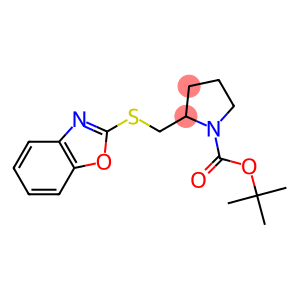 2-(Benzooxazol-2-ylsulfanylMethyl)-pyrrolidine-1-carboxylic acid tert-butyl ester