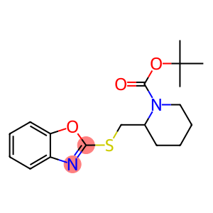 2-(Benzooxazol-2-ylsulfanylMethyl)-piperidine-1-carboxylic acid tert-butyl ester