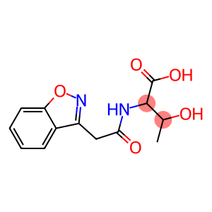 2-[(1,2-benzisoxazol-3-ylacetyl)amino]-3-hydroxybutanoic acid