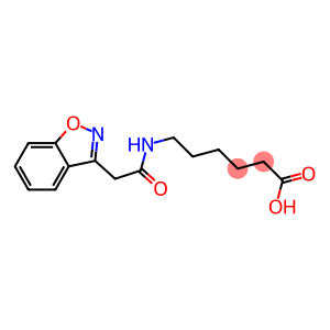 6-[(1,2-benzisoxazol-3-ylacetyl)amino]hexanoic acid