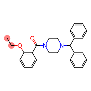 2-[(4-benzhydryl-1-piperazinyl)carbonyl]phenyl ethyl ether