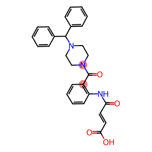 4-{2-[(4-benzhydryl-1-piperazinyl)carbonyl]anilino}-4-oxo-2-butenoic acid