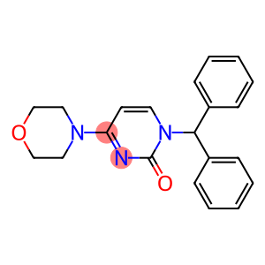 1-BENZHYDRYL-4-MORPHOLIN-4-YLPYRIMIDIN-2(1H)-ONE