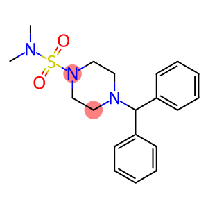 4-benzhydryl-N,N-dimethyltetrahydro-1(2H)-pyrazinesulfonamide