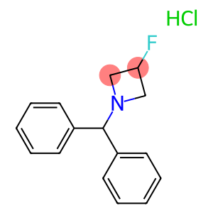 1-BENZHYDRYL-3-FLUORO-AZETIDINE HYDROCHLORIDE 98%