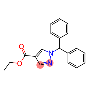 1-BENZHYDRYL-1H-PYRAZOLE-4-CARBOXYLIC ACID ETHYL ESTER