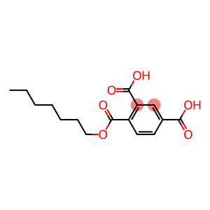 1,2,4-Benzenetricarboxylic acid dihydrogen 1-heptyl ester