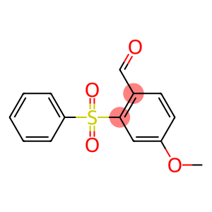 2-(Benzenesulphonyl)-4-methoxybenzaldehyde